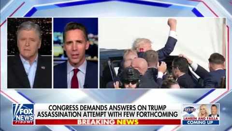 Hawley Sums Up Secret Service's Testimony After Trump Assassination Attempt: Just More Excuses