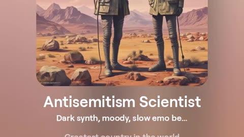 "Antisemitism Scientist" Original Song o/