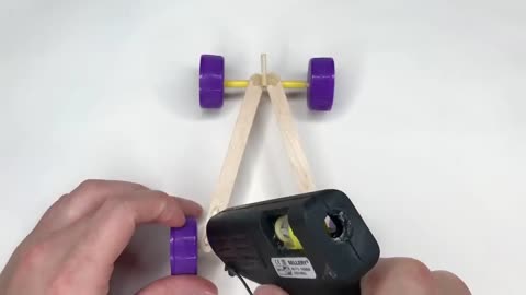 DIY TOY CAR! How to make Speedy CAR! SUPER EASY and FUN!