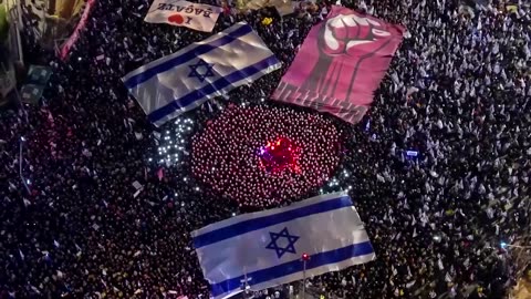 Mass protests against Israel court reform hit week 10