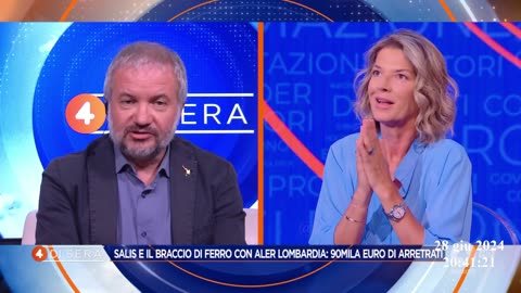 Claudio borghi Aquilini Ilaria Salis e Roberto Vannacci