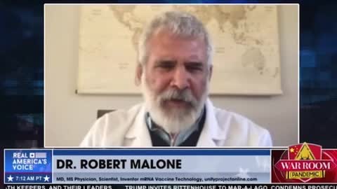 Dr. Robert Malone: you are at higher risk if vaccinated.