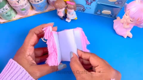 💜 easy craft ideas / how to make / paper craft / handmade paper craft / art and craft / girl crafts