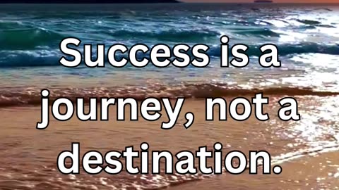 "Journey to Success: Keep Positive Every Step"