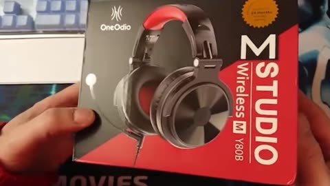 Oneodio 110h Wireless Bluetooth 5.2 Headset + Wired Gaming Headphones 2 in 1 WitHeadphones