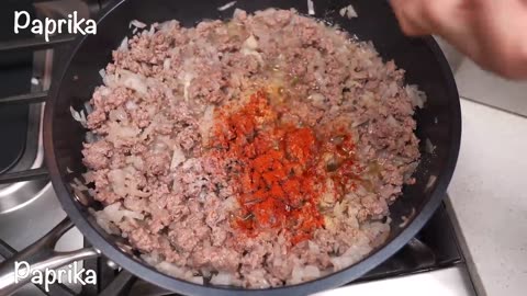 Minced beef recipe