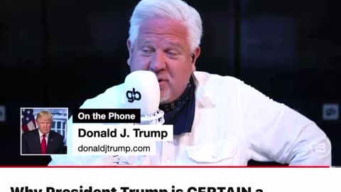 President Trump interview part 2- Trump has Glen Beck cracking up 😂