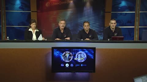 Next ISS Residents Meet the Media