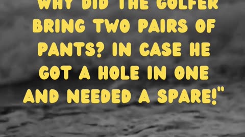 Golfing Fun: Hole in One and Spare Pants (Sporty Laughter!)