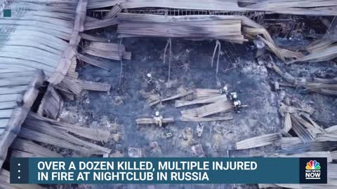 At Least 15 Killed In Fire At Russian Nightclub