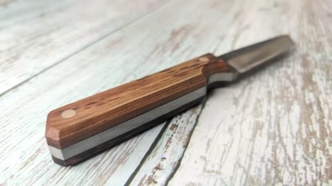 Making knife from old file - DIY