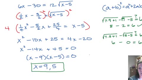 Solving Radical Equations