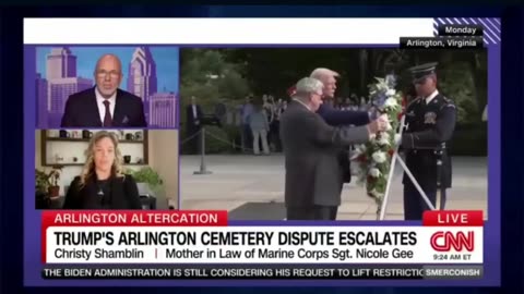 CNN families of the 13 Fallen invited Harris and Trump to Arlington never only Trump showed up