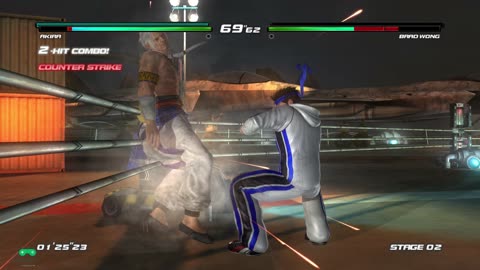 TAG TEAM AKIRA AND RACHEL DEAD OR ALIVE 5 GAMEPLAY