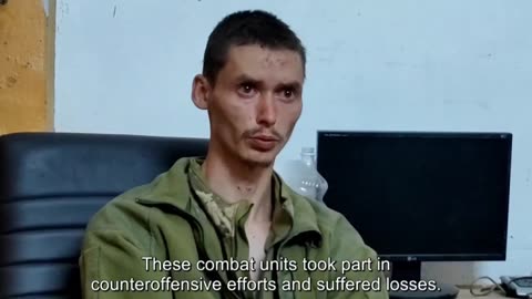 The captured Ukrainian soldier said that he was mobilised under the threat of a criminal case