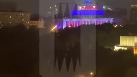 A strange phenomenon was observed by residents of Moscow