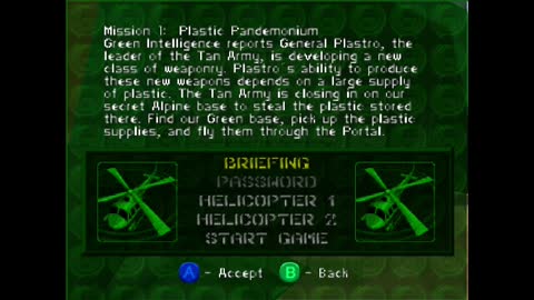 Army Men: Air Attack | Plastic Pandemonium | Level 1 | Co-op