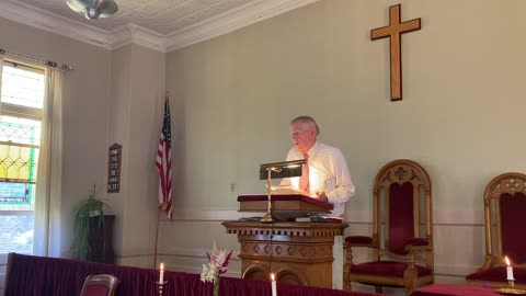 Sunday Sermon Cushman Union Church Church 6/26/2022