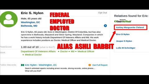 D.C. Staged Riot "Victim" Ashli Babbit RELATED to Federal Washington D.C. Doctor