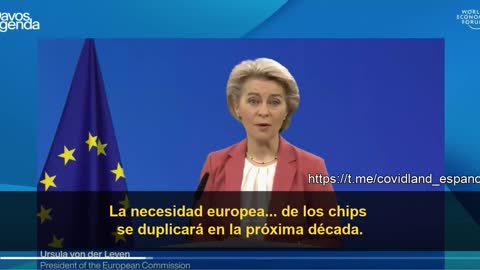 Presidenta de la Comisión de la UE Ursula von der Leyen - Agenda de Davos '22