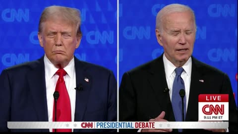 BUMBLING BIDEN - US PRESIDENTIAL DEBATE June 27th, 2024