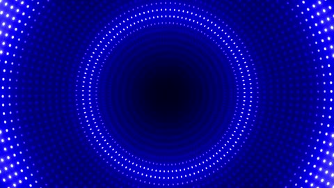 Pulsing Light Tunnel - HD Video Background Loop