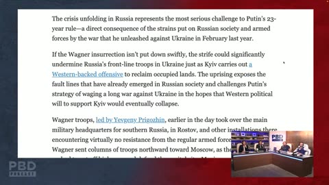 The Knives Are Out: Alex Jones Breaks Down Russian Civil War And Attempted Coup