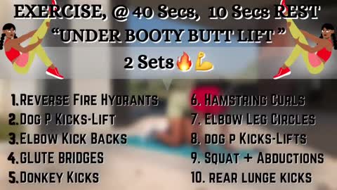 UNDER BOOTY & BUTT LIFT You Need To Activate, Isolate & Wake Your Glutes To Start Growing