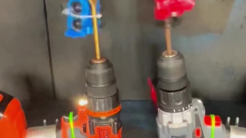 I Put Dollar Store Transformers On Drills And Smash Them Together | Action Slaps Toy Fighting