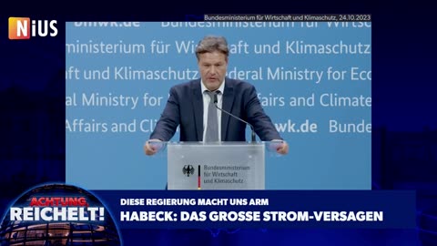 Kollaps! Was Habeck zugibt, muss jeder Deutsche sehen! | Achtung, Reichelt! vom 26. Oktober 2023