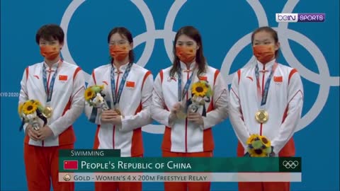 China SMASHES World Record to earn GOLD | Women's 4x200m Freestyle | Tokyo 2020 Olympics Highlights