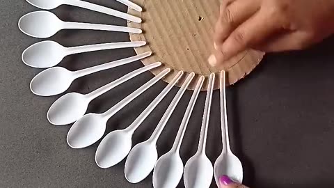 Plastic Spoons Craft