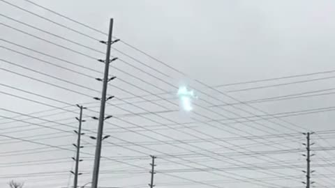 Arcing Power Lines Create Music