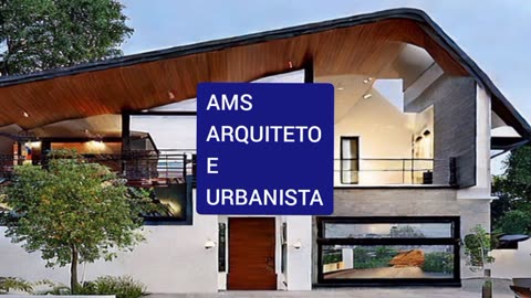 Projeto para construção com telhado aparente (arquitetura) - AMS ARQUITETO E URBANISTA