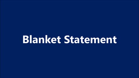 Politics | Blanket Statement - RGW Leadership Teaching