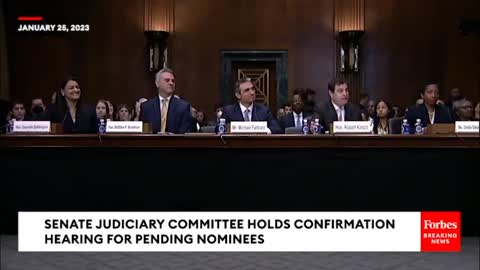 Sen. John Kennedy (R—LA) stumps Biden judicial nominee