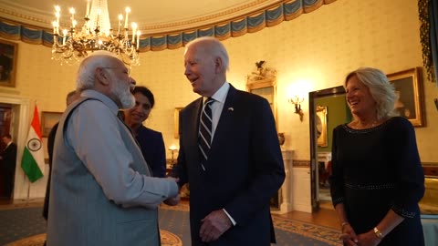 Unforgettable Moments: PM Modi's Heartwarming Welcome at the White House