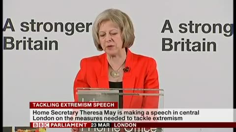 FKN NEWZ Theresa May Speech on Tackling Extremism