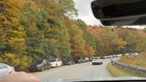 Driving the Blue Ridge Parkway in NC