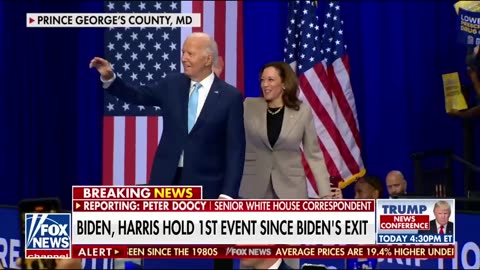 Peter Doocy: President Biden looked 'wistful,' not overjoyed, in event with Harris