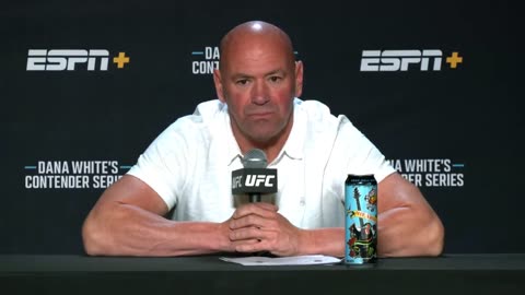 Dana White is asked if he is monitoring the Bellator Situation