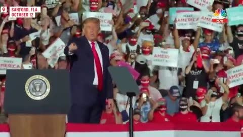 Watch: Trump Dances To ‘YMCA’ At His Campaign Rallies | NBC News NOW