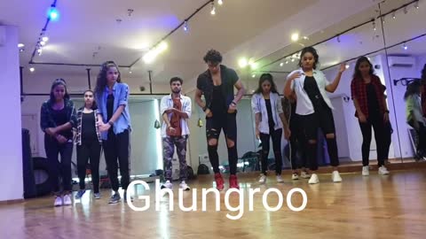 Ghungroo Dance /Hrithik Roshan/Tiger Shroff/War/YRF/Deepu singh choreography