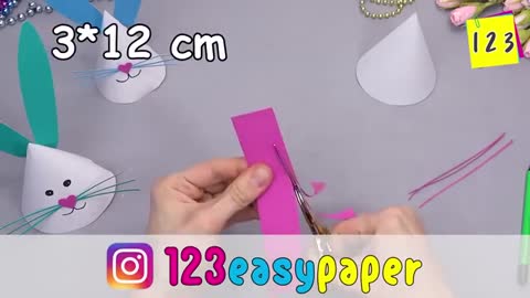 Easter Craft Ideas | Paper RABBIT | Paper Crafts easy