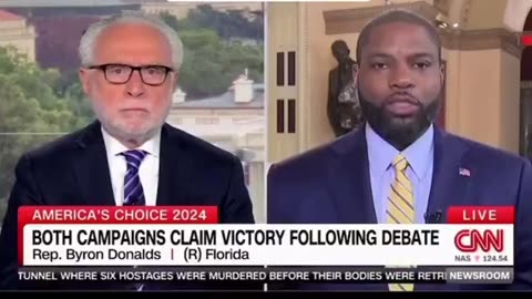 🚨Byron Donald’s gives Wolf Blitzer a reality check.