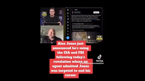 AJ Suing FBI and CIA ..