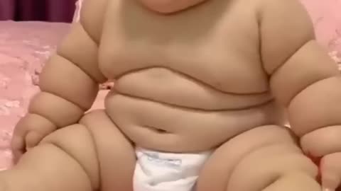 Cute adorable chubby babies video