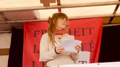 STILLER PROTEST - CARO JOCKEL, VEREIN "ELTERN FÜR KINDER" - KUNDGEBUNG - LIESTAL - 20.03.21