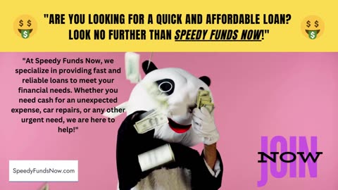 Get Affordable Loans from Speedy Funds Now - Low Rates & Quick Approval!