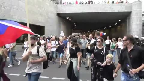 Massive demonstration in Germany against the Olaf Scholz's Government